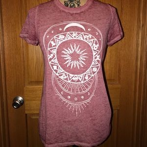 Red astro themed tshirt